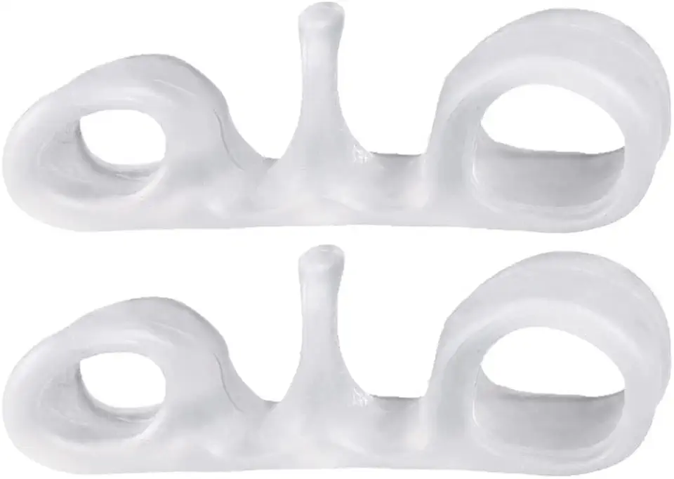 DEAVER Gel Toe Separators, Divider Cushion,Hallux Valgus Corrector, Separation Protector Soft Pad,Foot ClipPrevent Hammer Toes