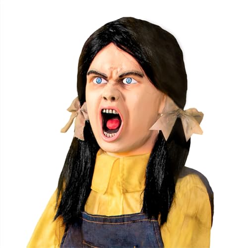 Haunted Hill Farm 5.9 ft. Animatronic Lurching Woman by Tekky, Halloween Animatronic, Scary Indoor House Prop & Decoration
