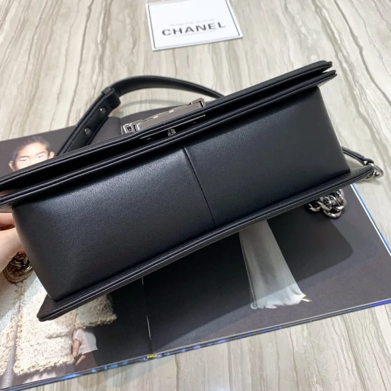 Chanel Calfskin Boy Chanel Handbag A67086