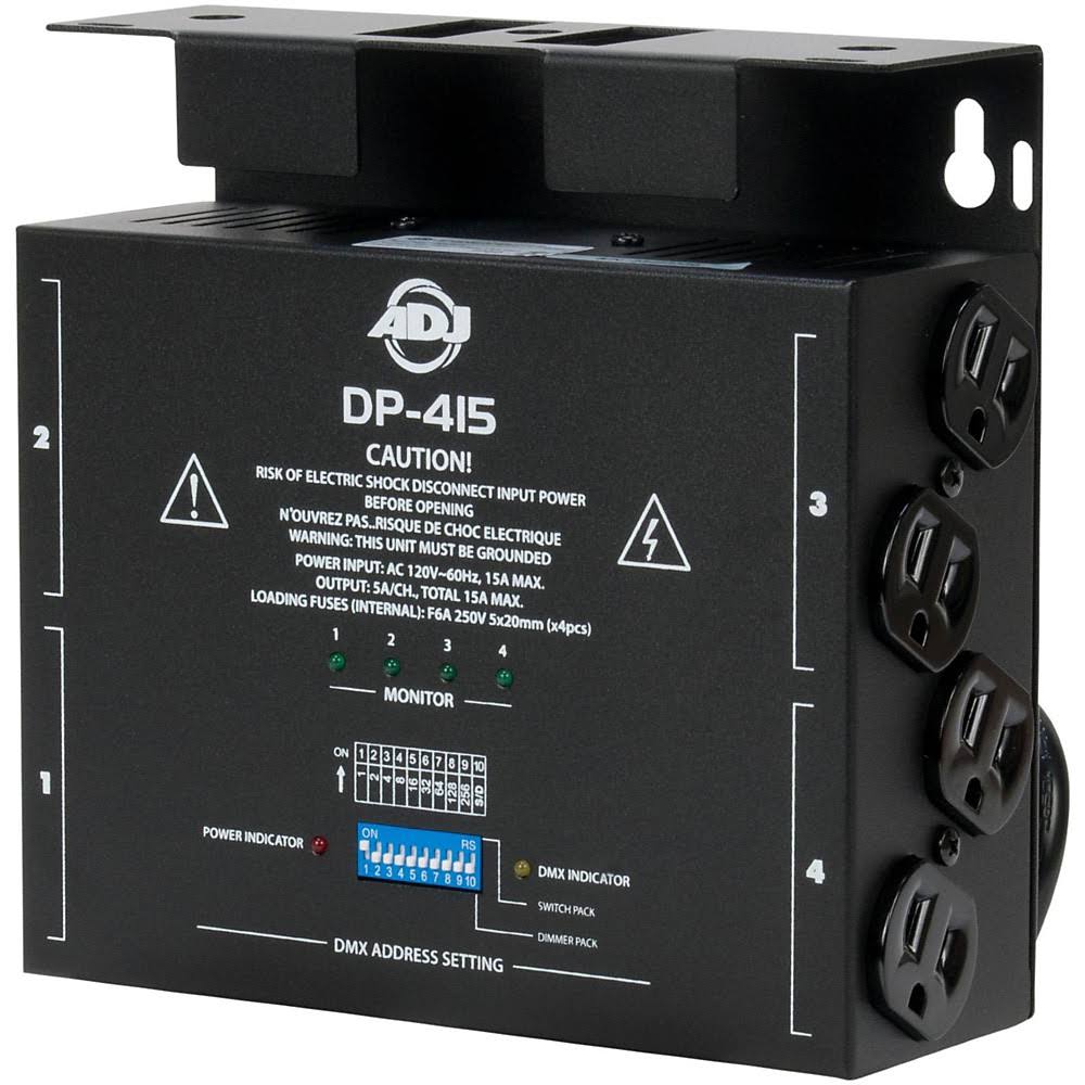 American DJ Dp-415 4 Channel DMX Dimmer Pack