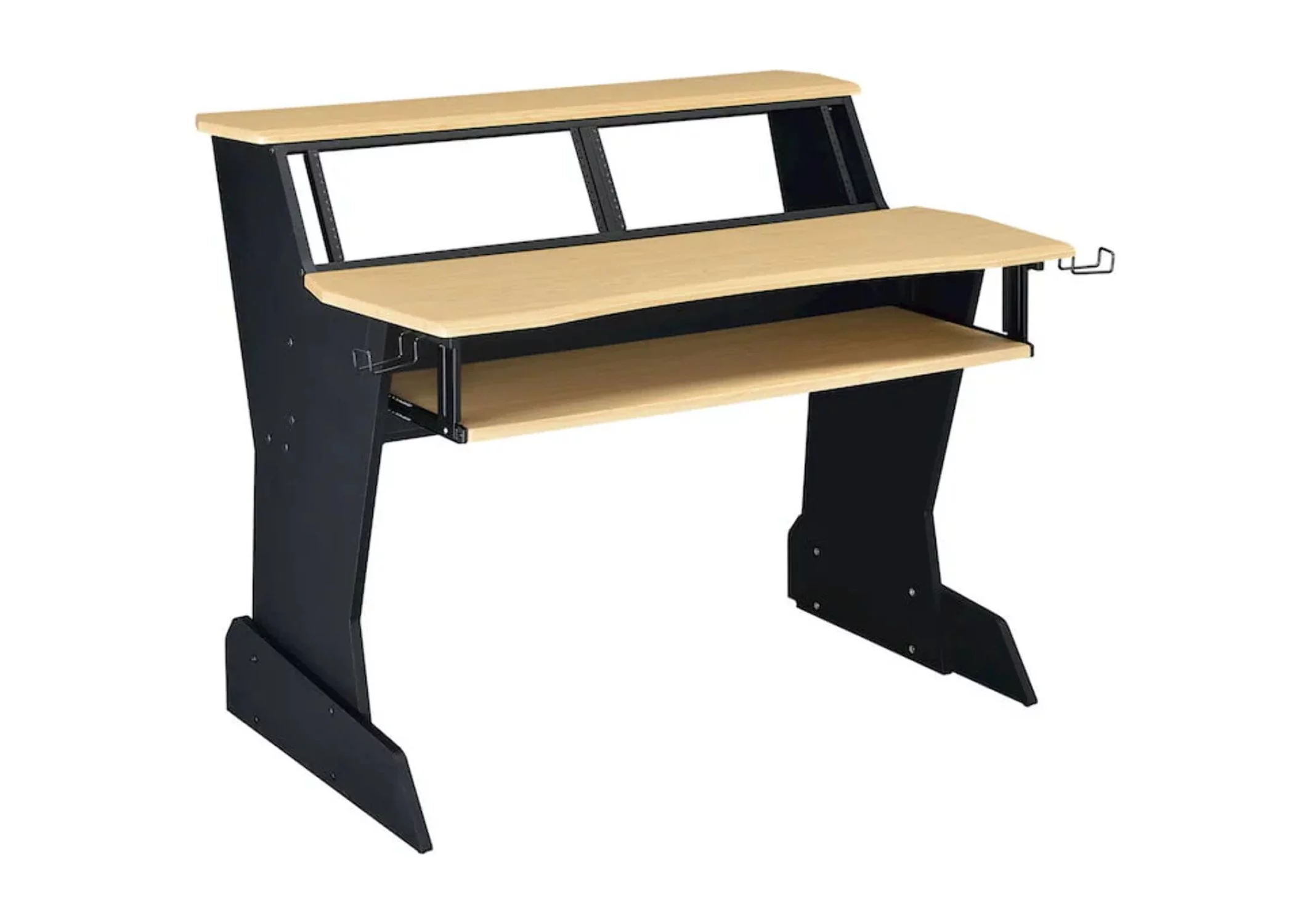 Musiea BE200 Series Music Recording Studio Desk Workstation w/2 x 4U Rack