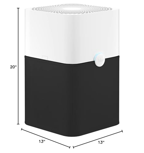 BLUEAIR Air Purifier for Small Room, Bedroom, Home, Cleans 926 sqft in one hour, HEPASilent Air Cleaner for Pets, Allergens, Virus, Dust, Mold