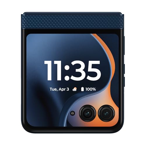 Motorola razr | 2024 | Unlocked | Made for US 8/256GB | 50MP Camera | Spritz Orange