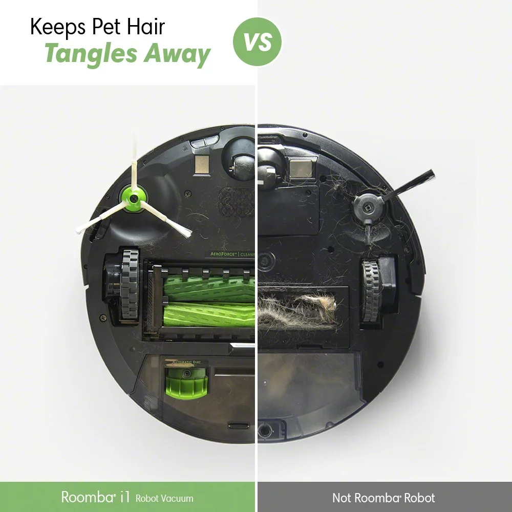 iRobot® Roomba® i1+ (1552) Wi-Fi Connected Self-Emptying Robot Vacuum, Ideal for Pet Hair, Carpets