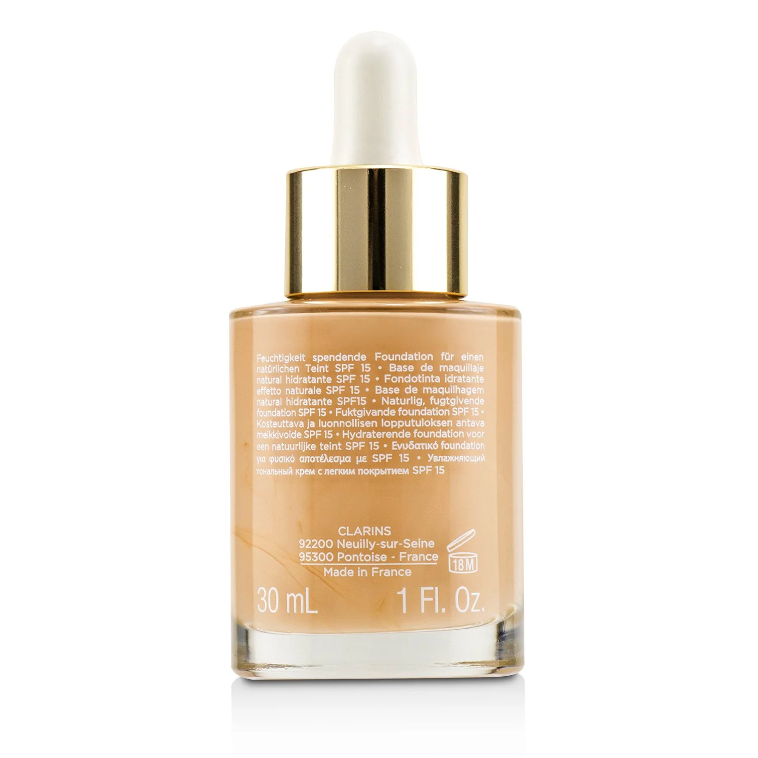 Clarins Skin Illusion Natural Hydrating Foundation SPF 15 # 105 Nude  30ml/1oz