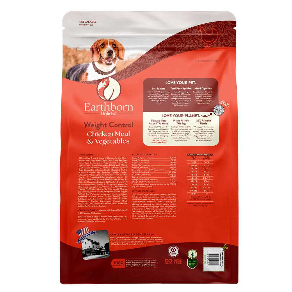 Earthborn Holistic Weight Control Grain Free Dry Dog Food - Pet Supplies online store