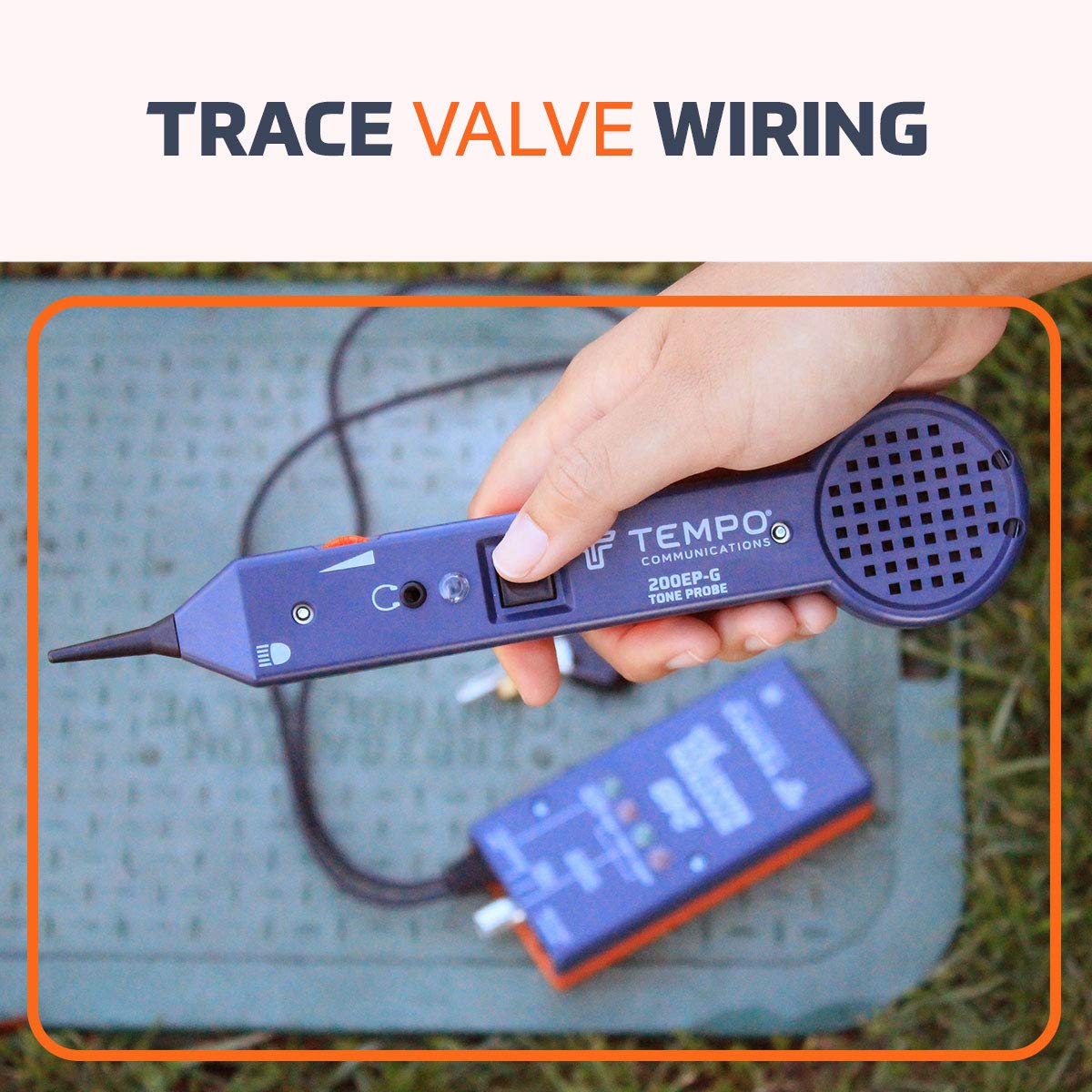 Tempo Communications 24BK Irrigation Tester Kit - Professional Grade, Activate Solenoids, Identify Wires, Test Sprinkler Valves (Latest Model)