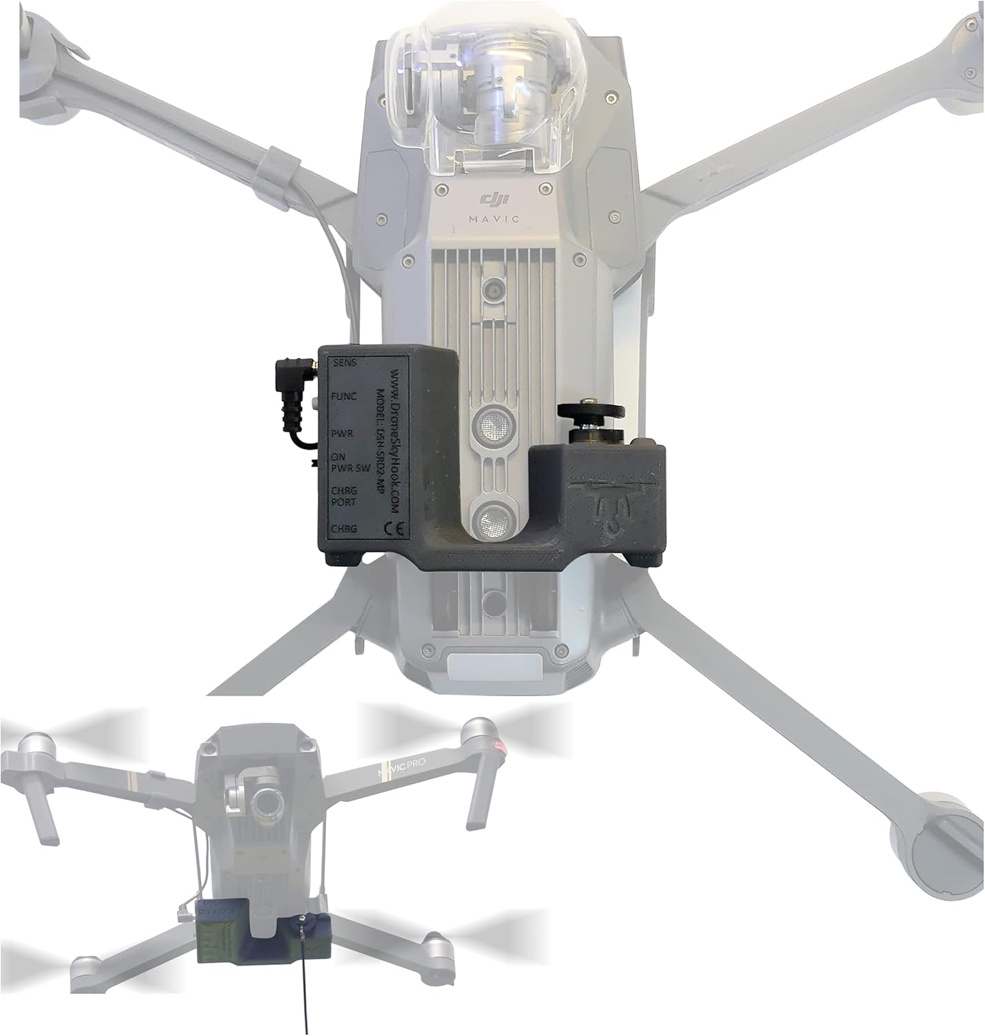 Release and Drop Professional Device for DJI Mavic 1 Pro/Platinum – Drone Fishing, Bait Release, Load Delivery