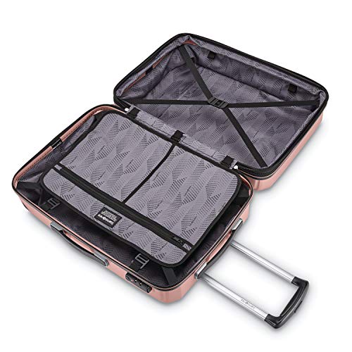 Samsonite Winfield 3 DLX Hardside Expandable Luggage with Spinners, Silver, Carry-On 20-Inch
