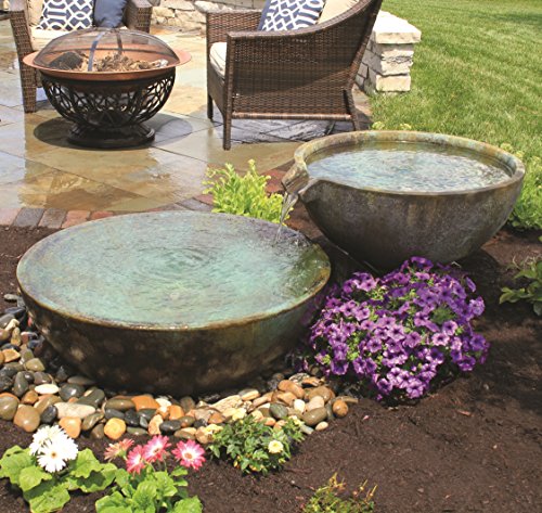 Aquascape Spillway Bowl and Basin Landscape and Garden Fountain Kit | 58087