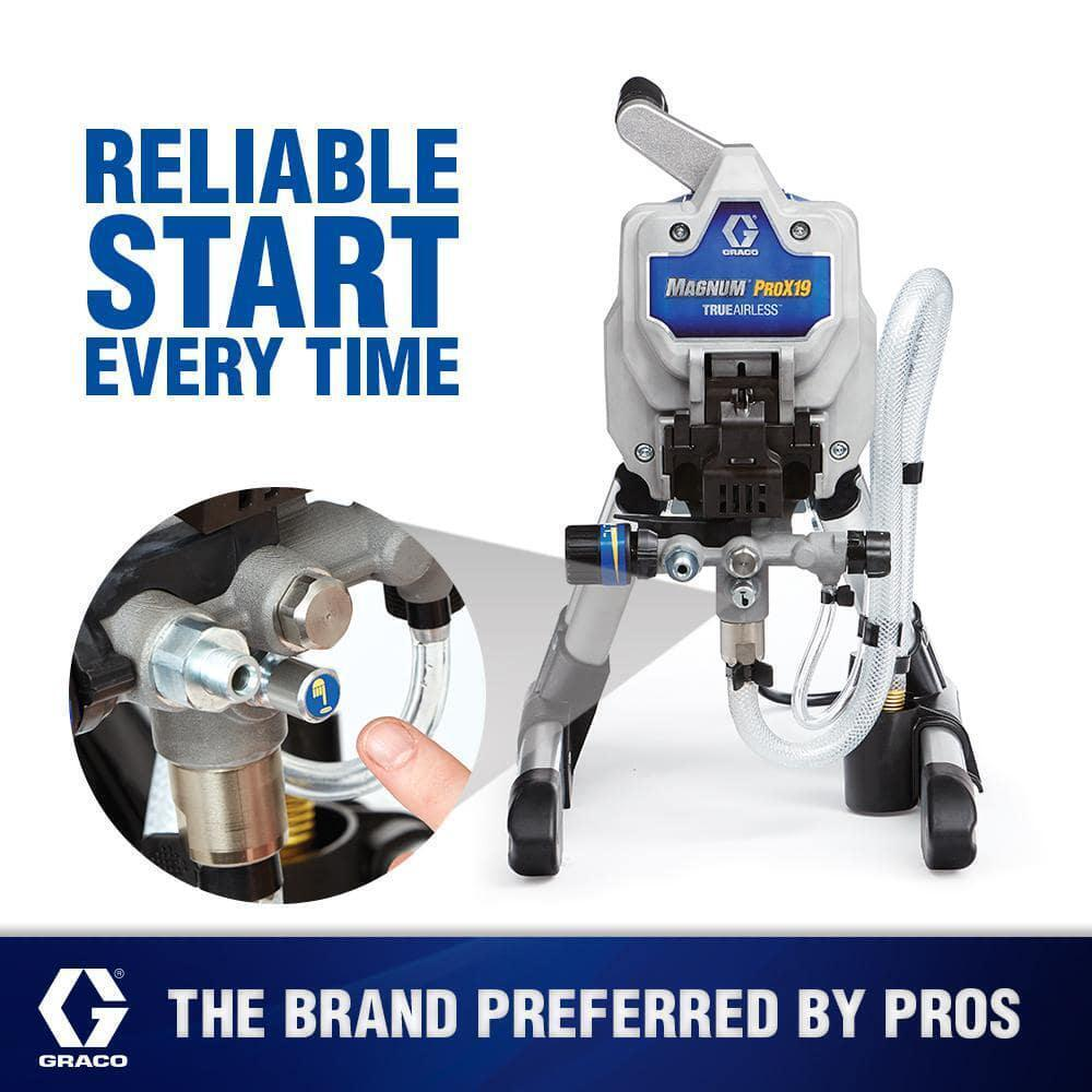 Graco Magnum ProX19 Cart Airless Paint Sprayer, Gray