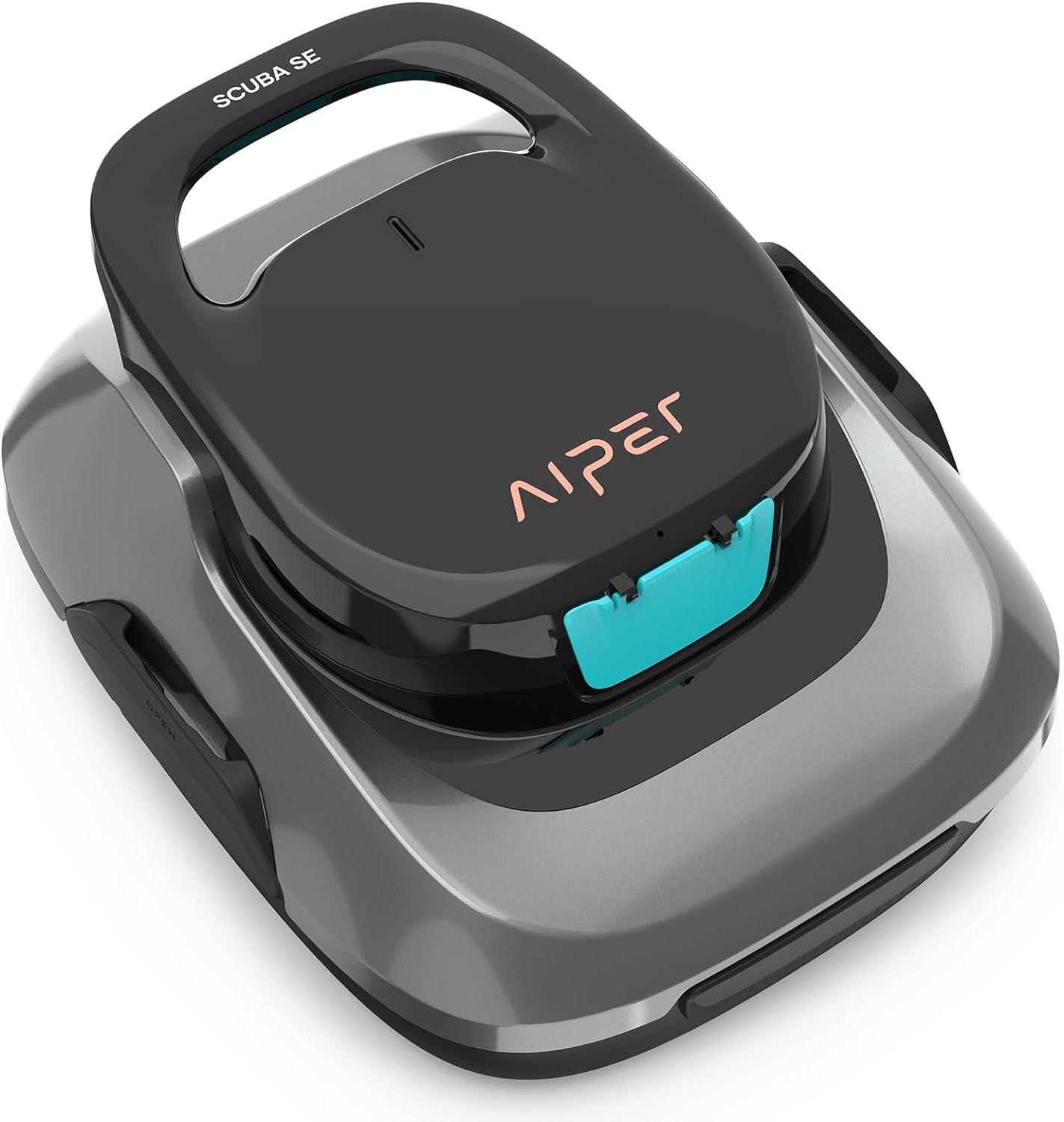 AIPER 2024 Upgraded Scuba SE Robotic Pool Cleaner, Cordless Robotic Pool Vacuum, Lasts up to 90 Mins, Ideal for Above Ground Pools