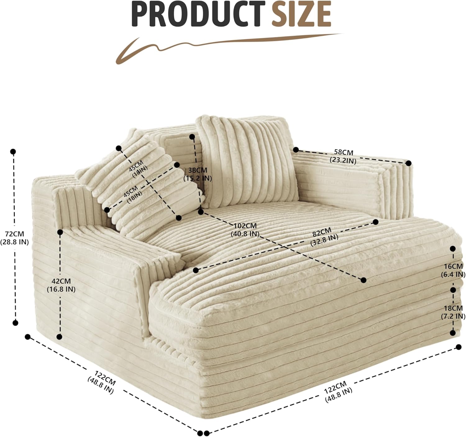 Chaise Lounge Chair Indoor Bedroom