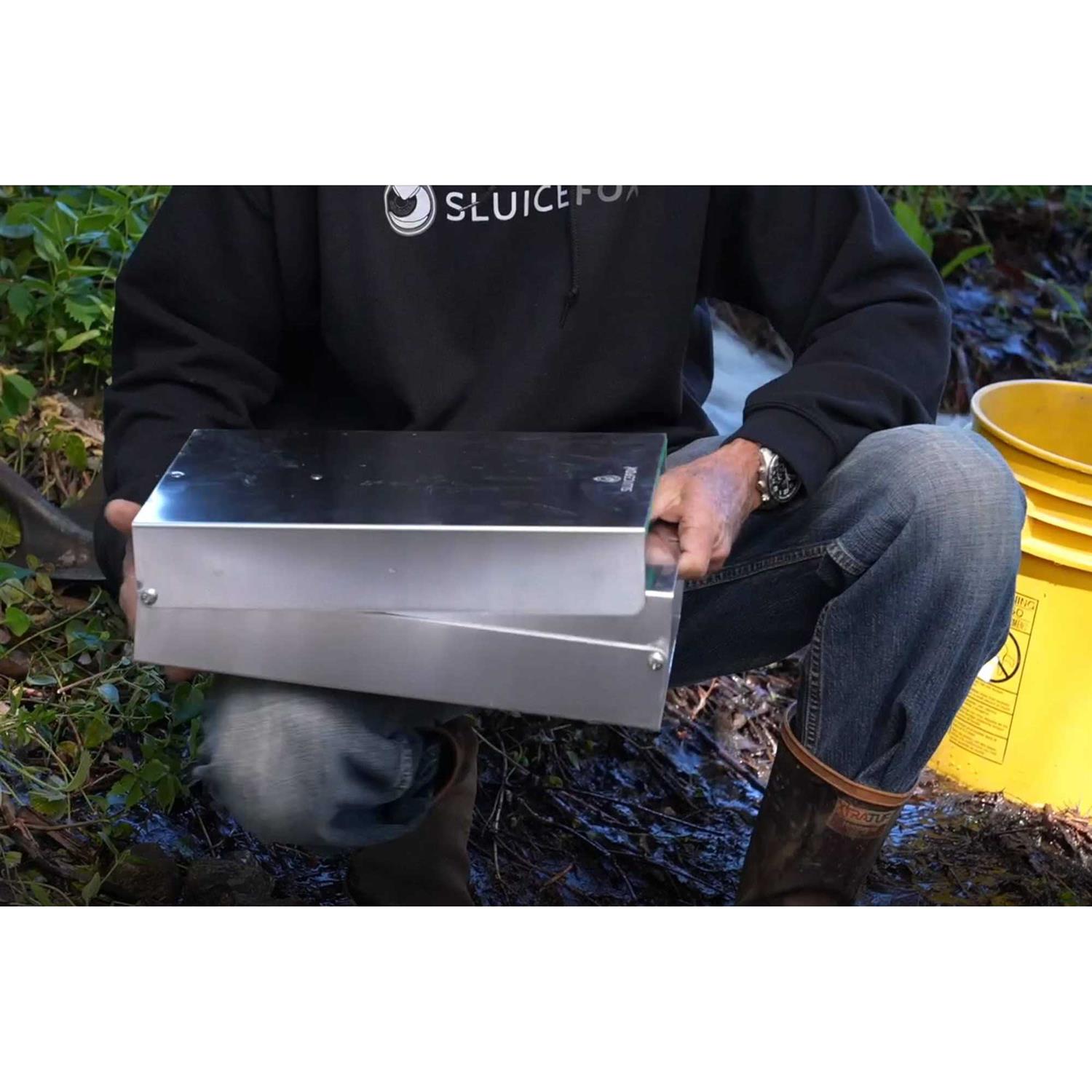 Sluice Fox Complete Gold Mining Kit Folding 50 inch Gold Sluice Box - Sports Supplies Online Store