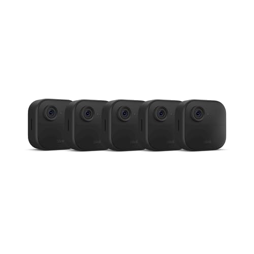 Blink Outdoor 4 (newest model), Wire-free smart security camera, two-year battery life, two-way audio, HD live view, enhanced motion detection