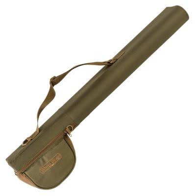 White River Fly Shop Double Fly Rod and Reel Case - Green/Tan - 10& - 2-Piece