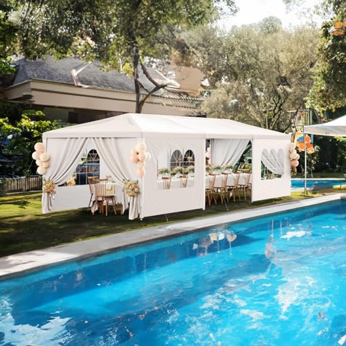 Outdoor Party Tent 10x30 Black Tents for Parties