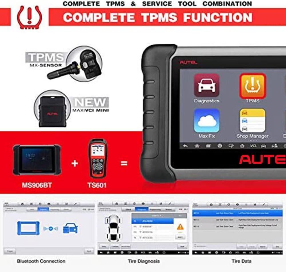 Autel MaxiPRO MP808 OBD2 Diagnostic Scanner More Advanced Scan Tool with Bi-directional Control Ability and Key Programming (Upgraded version of