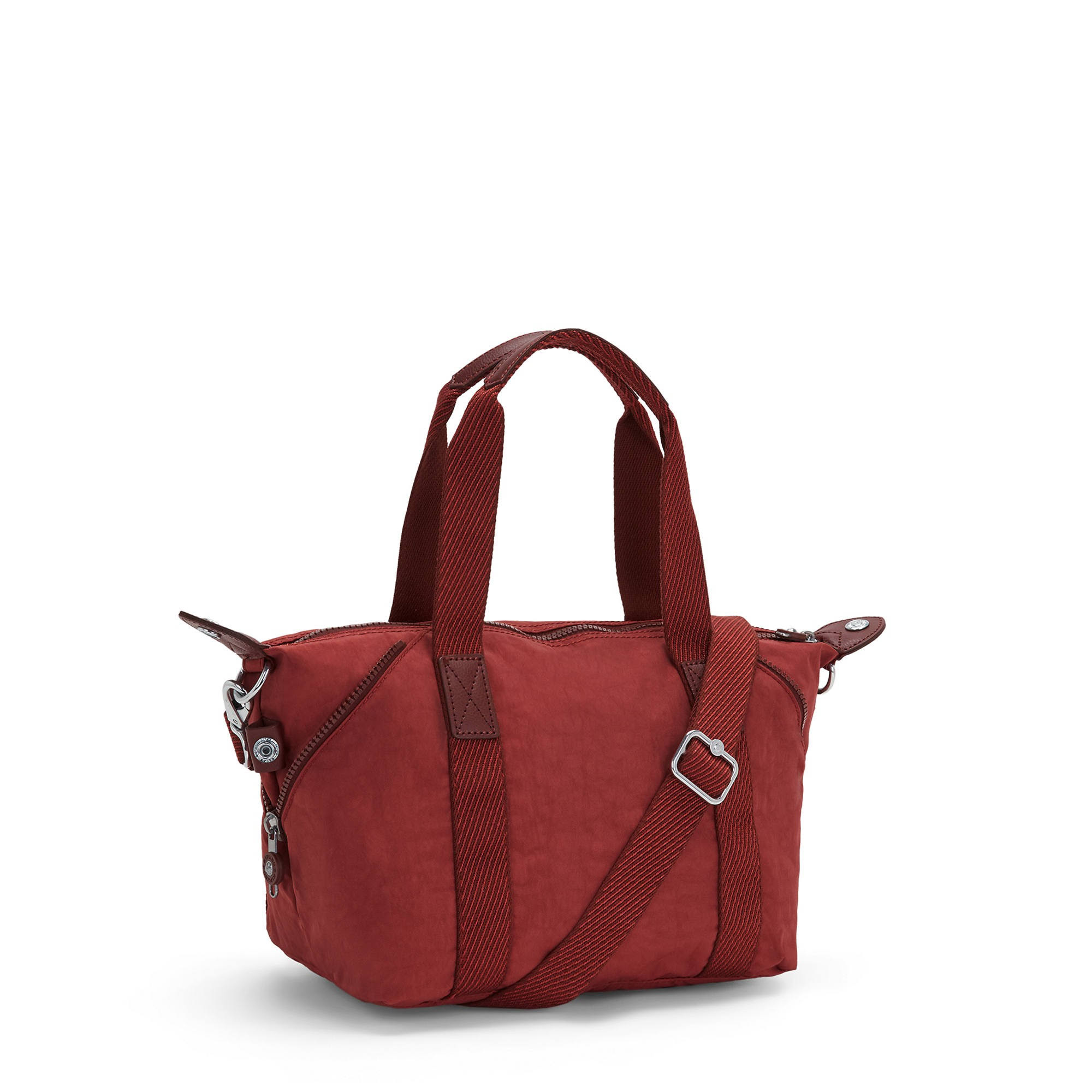 Kipling Art Mini Shoulder Bag Dusty Carmine