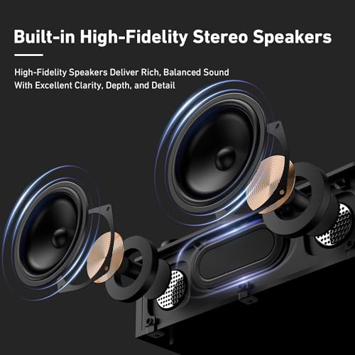 Vertical Automatic Record Player Bluetooth, MYKESONIC Belt Drive Vinyl Turntable, Magnetic AT-3600L Cartridge, Bluetooth in & Out