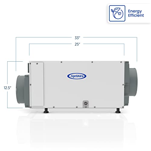 AprilAire E070 Pro 70-Pint Crawl Space Dehumidifier with Drain Hose, Commercial-Grade Whole-House Dehumidifier for Crawlspace, Basement
