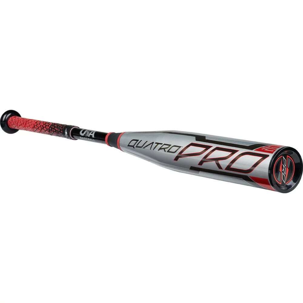 Rawlings 2022 Quatro Pro USA Youth Baseball Bat, 29 inch (-12)