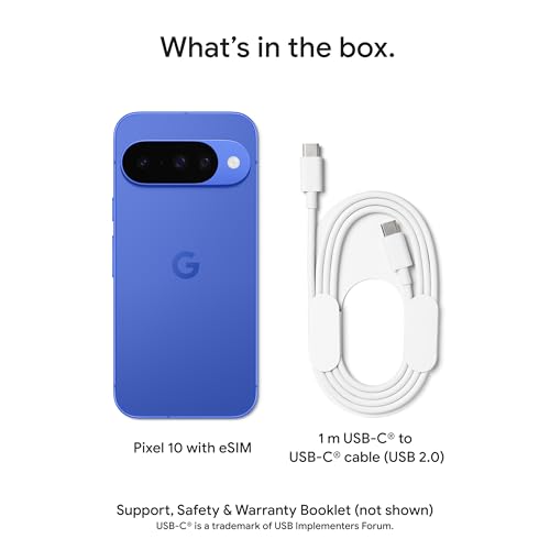 Google Pixel 10 - Lemongrass - 256 GB with $100 Amazon Gift Card