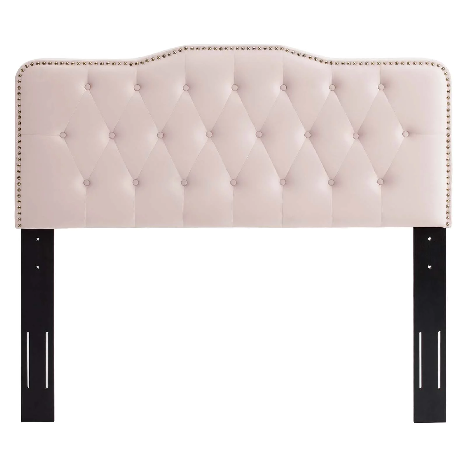Modway Sophia Tufted Performance Velvet King/California King Headboard in Pink