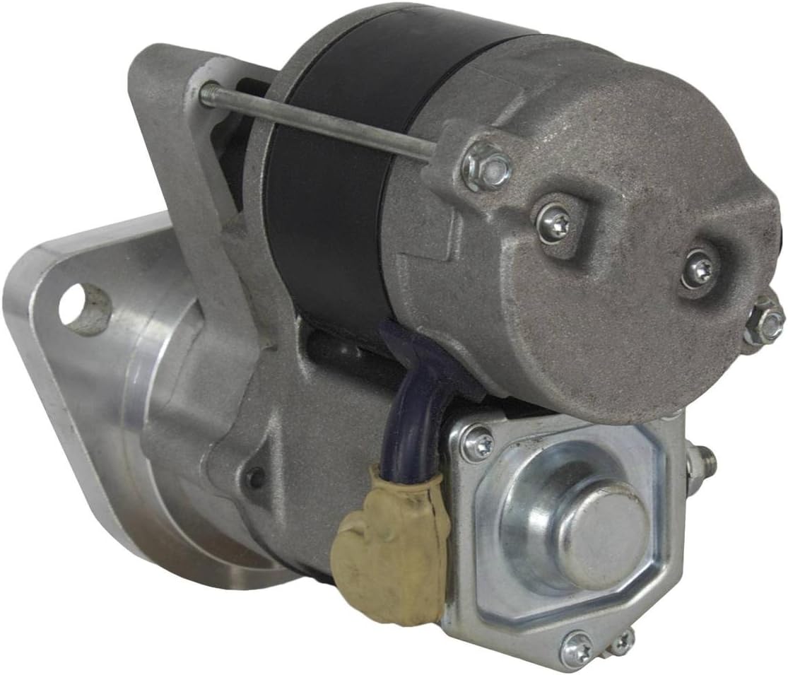 Rareelectrical NEW STARTER COMPATIBLE WITH MASSEY FERGUSON FARM TRACTOR MF-205 TOYOSHA 2-77 1979-1984 3601-8501-01 3601850101 5601-8501-00 5601850100
