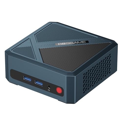 P5 Pro Mini PC, AMD Ryzen 7 6800H, 32GB DDR5 512GB SSD Mini Desktops Computer, Quad Display PC, Dual USB 4.0 & HDMI, 2.5G RJ45 LAN, Wi-Fi 6E/BT 5.2