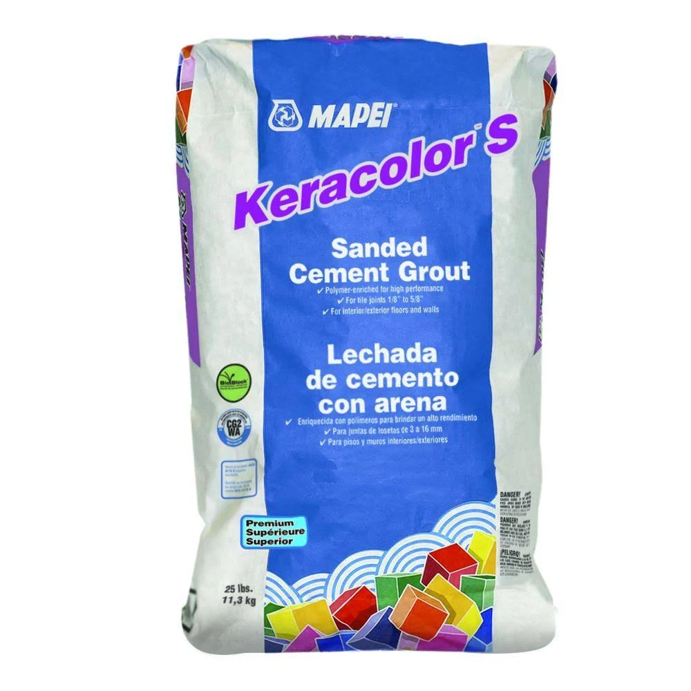 Mapei Keracolor 25 lb. Alabaster Sanded Grout