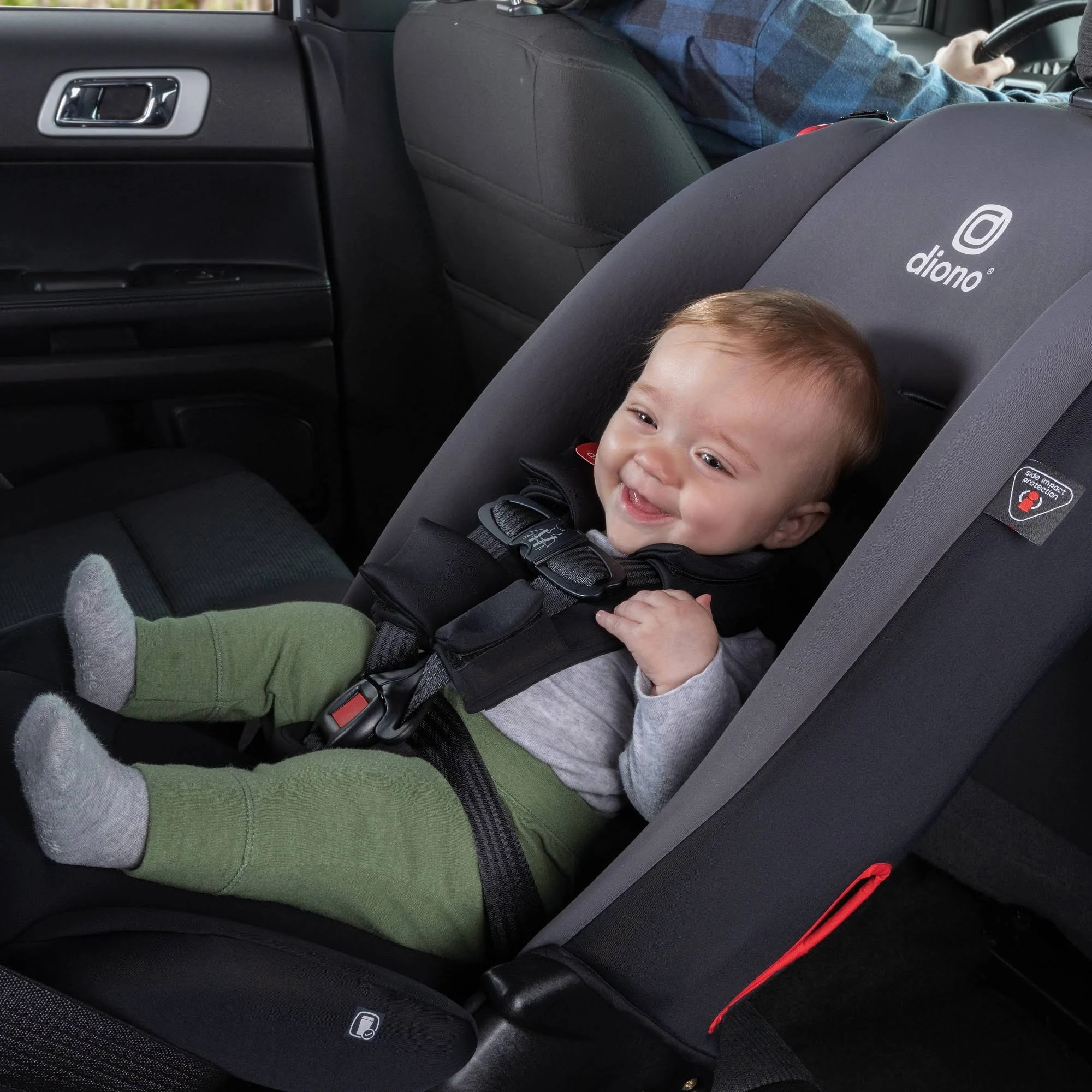 Diono Radian 3 R All-in-One Convertible Car Seat, Light Gray