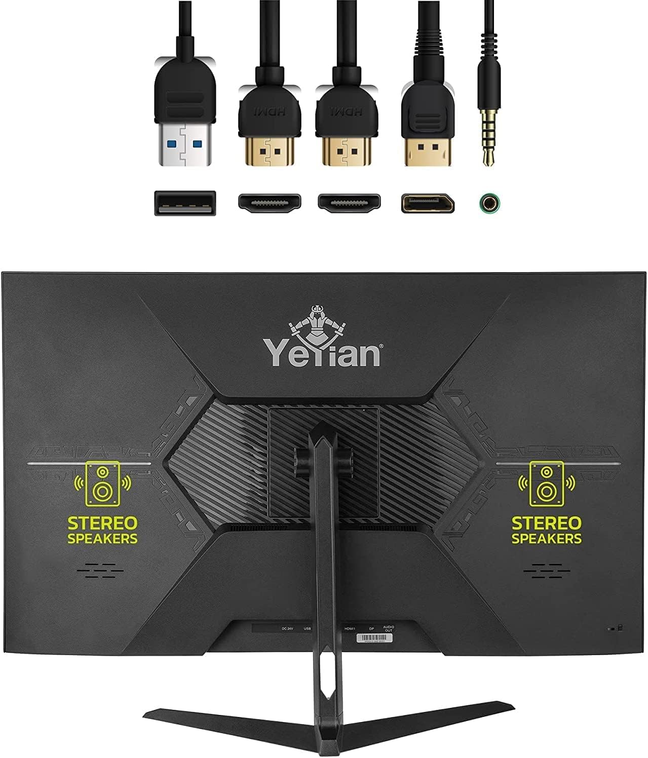 YEYIAN ODRAZ 32” PC Gaming Frameless 4K UHD HDR Monitor 3840x2160 IPS Panel, 1 Billion Colors, Low Blue, 350cd/m2, 1000:1, 60Hz, 4ms, 16:9, 178°