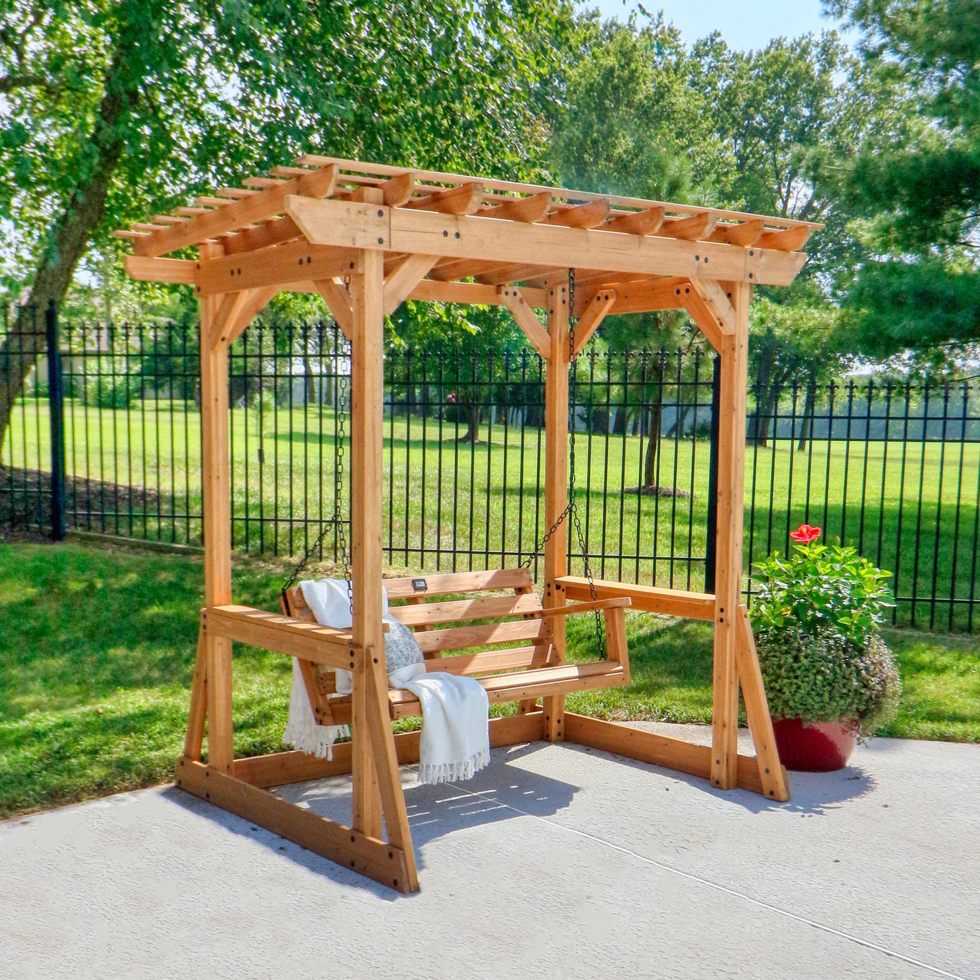 Backyard Discovery Pergola Swing Callahan - Radiant Selections