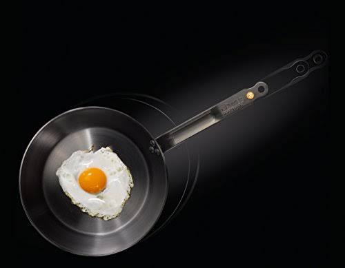 De Buyer Mineral B Round Carbon Steel Fry Pan 8-Inch