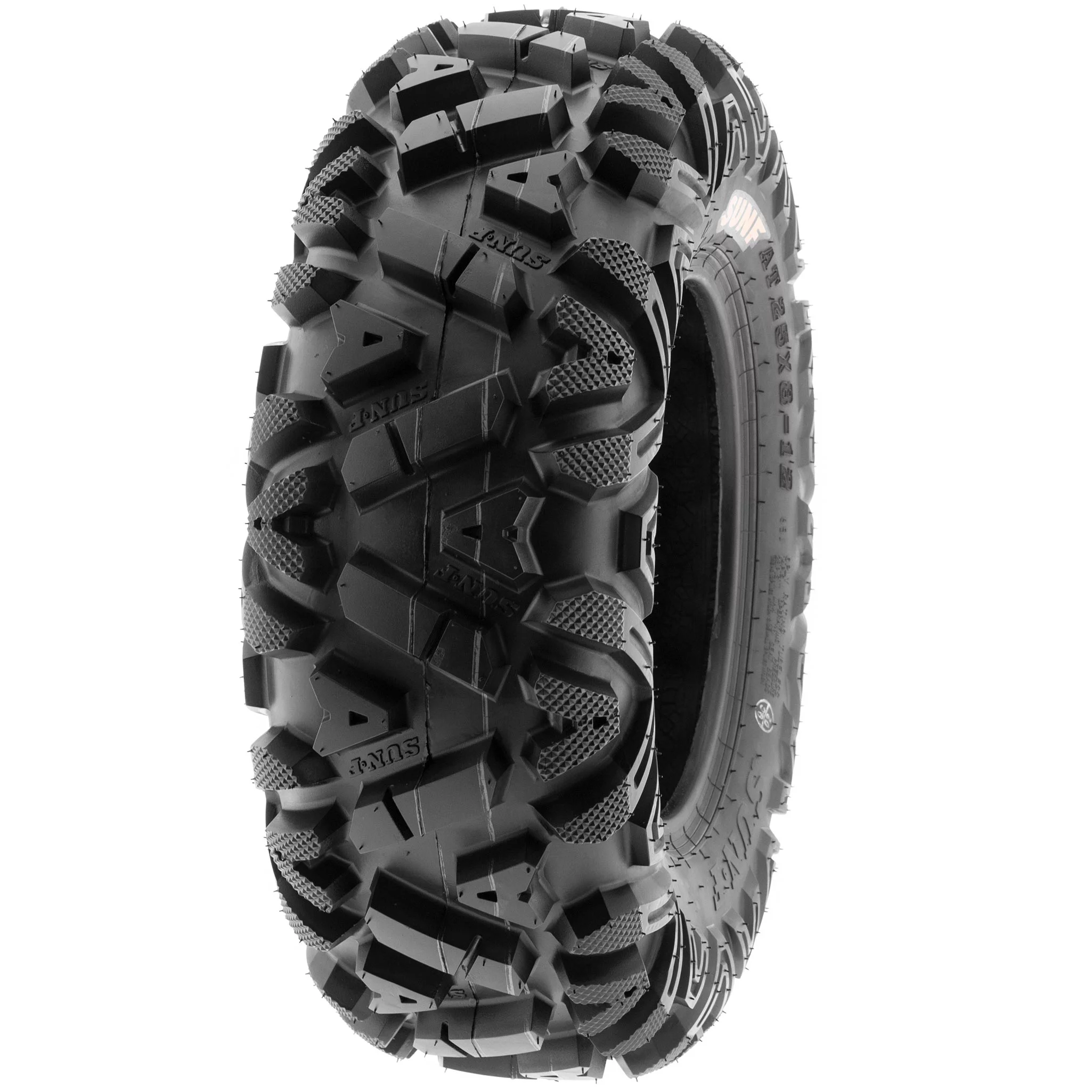 SunF All Terrain ATV UTV Tires 26x8-12 26x8x12 6 PR A033 (Pair of 2)