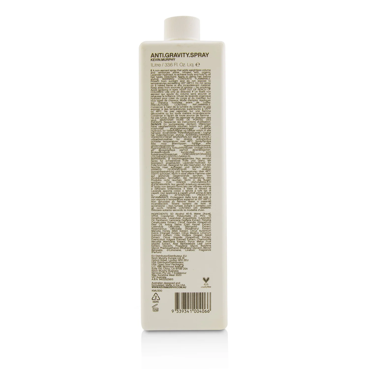 Kevin.Murphy Anti.Gravity.Spray (Weightless Hair Spray) 150ml/5.1oz