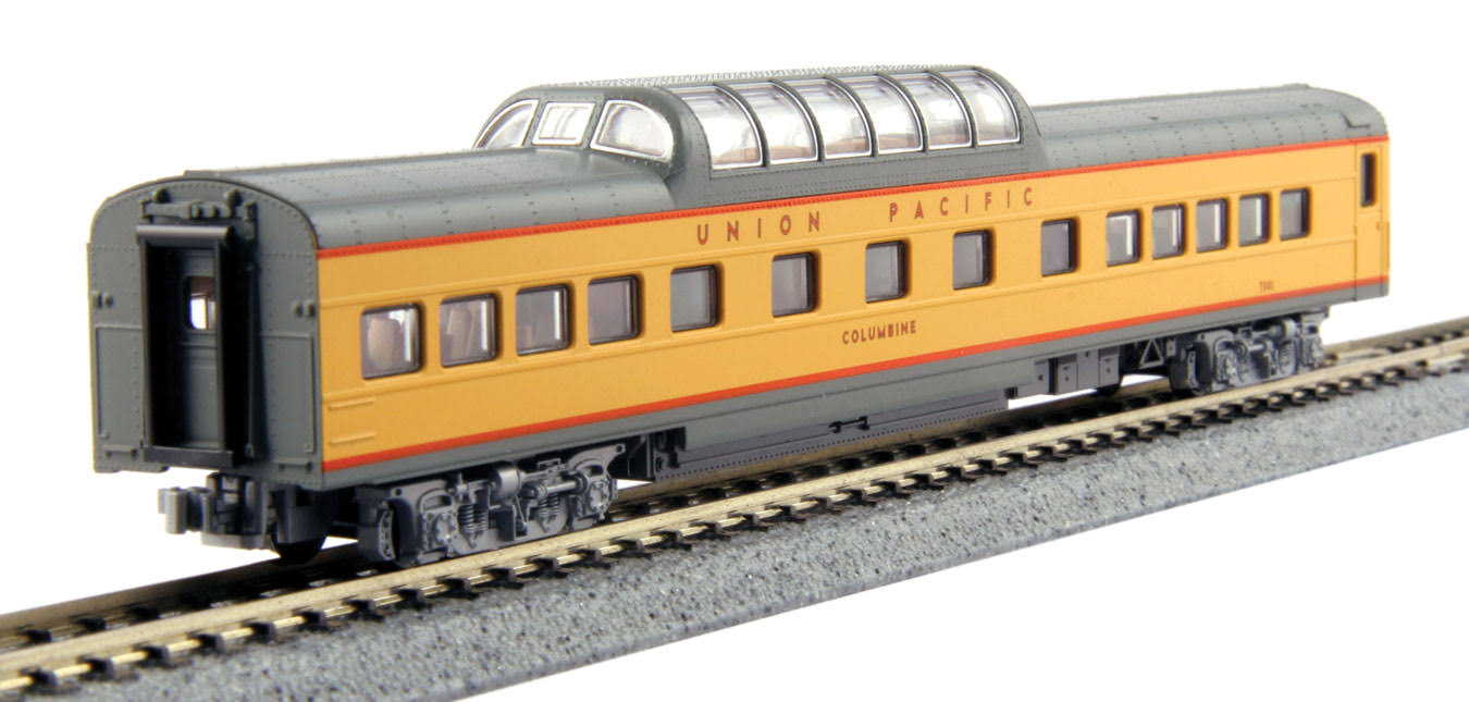 Kato N 106086 Excursion Train 7-Car Set, Union Pacific