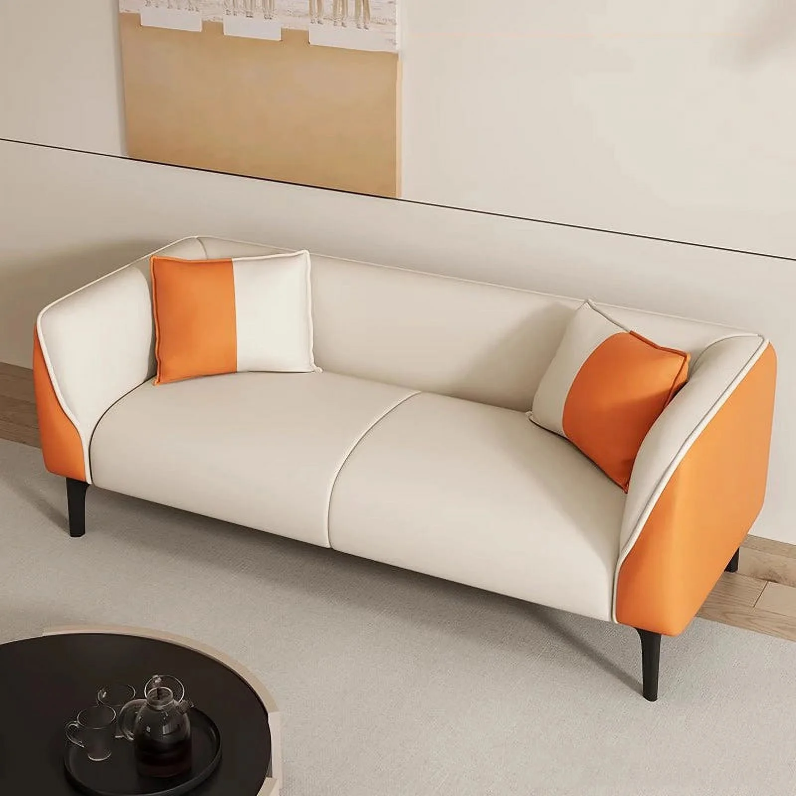 Luxury Minimalist Modern Living Room Sofas Nordic Lazy Europe Designer Cheap Sofas Elegant Canape Salon Bedroom Furniture