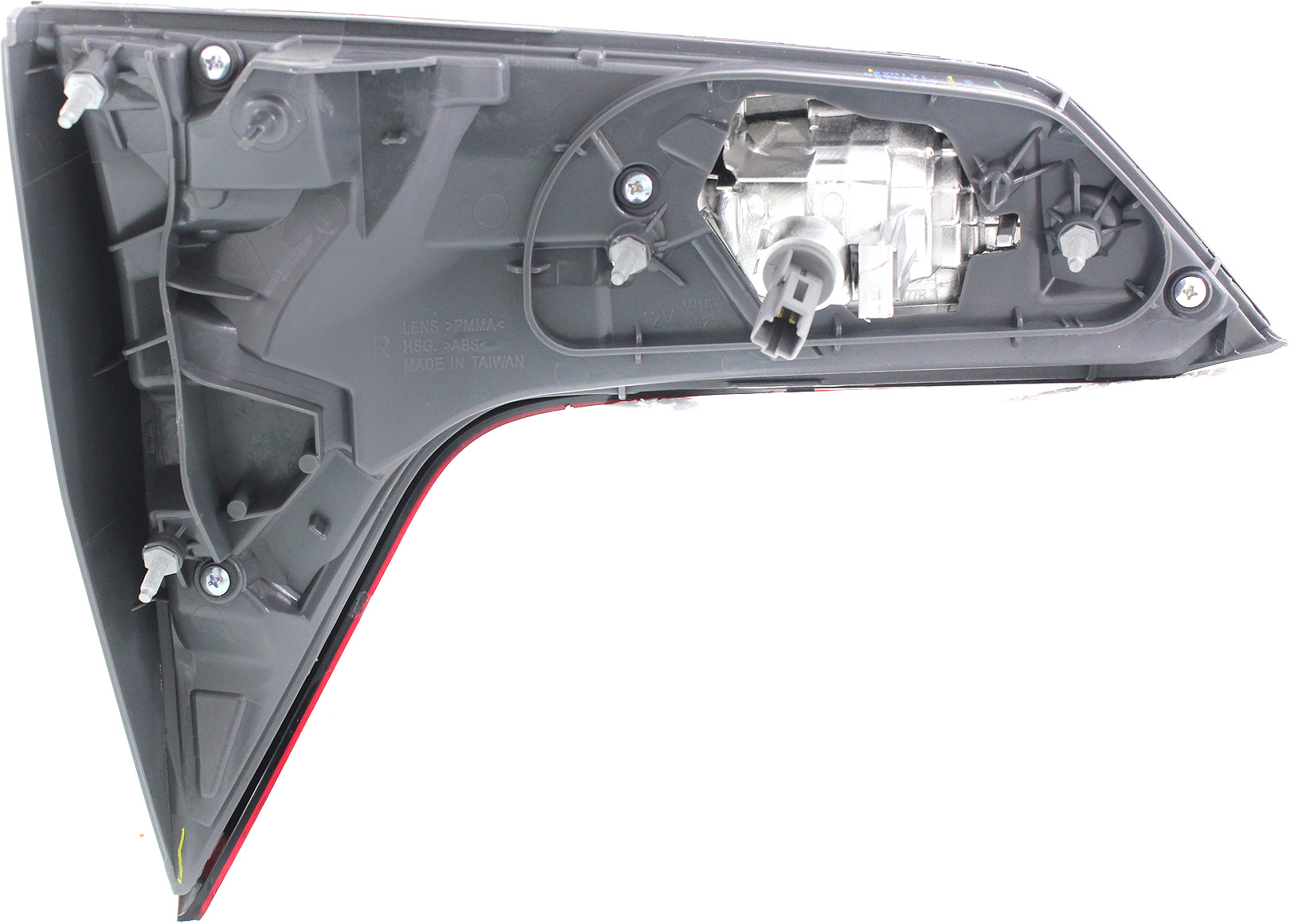 Tail Light Compatible With 2016-2018 Honda HR-V Right Passenger Side, Inner With bulb(s)