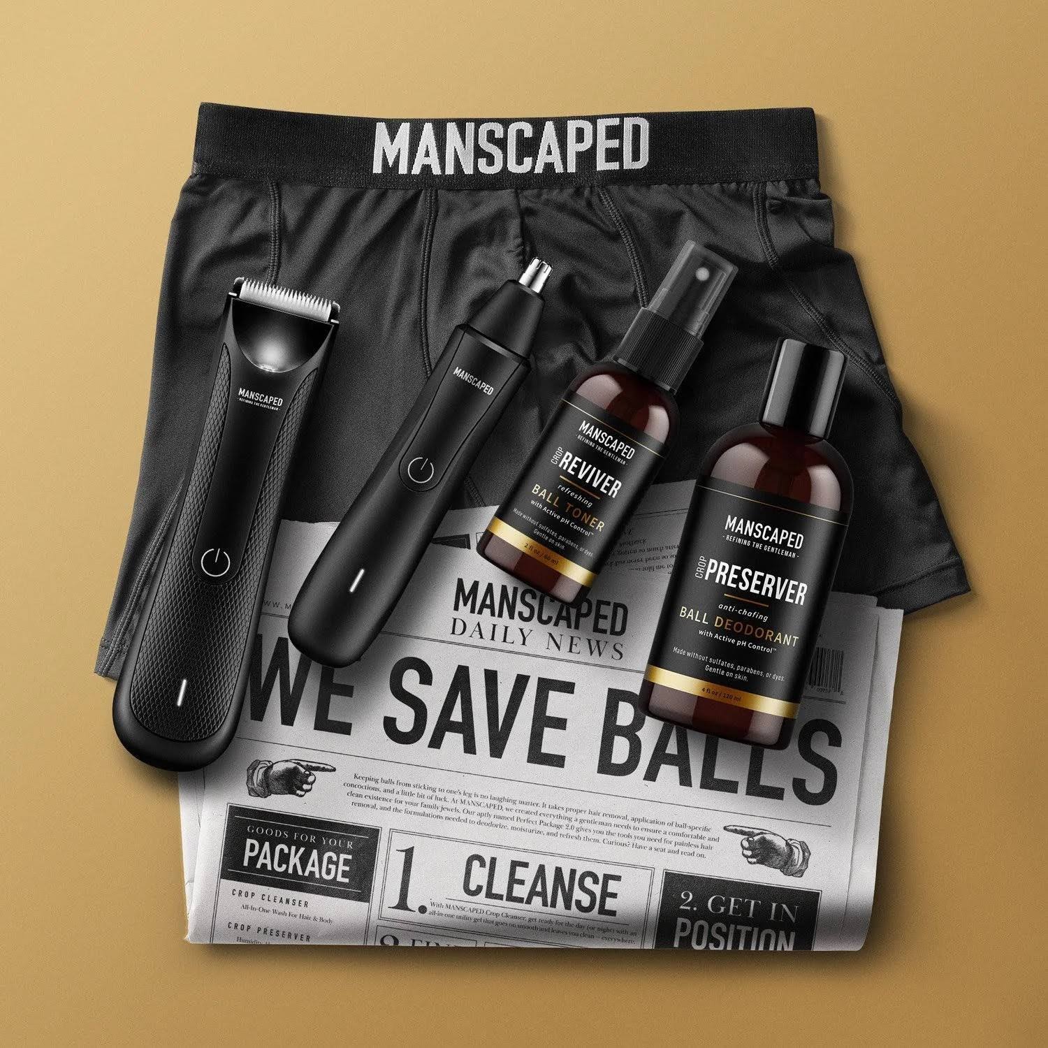 Performance Package - All-in-One Men&s Grooming Kit by Manscaped