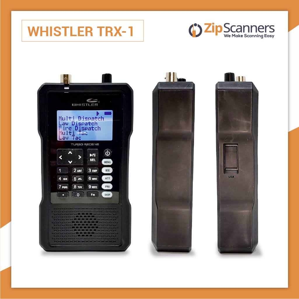 Whistler Trx-1 Handheld DMR-MotoTRBO Digital Trunking Scanner