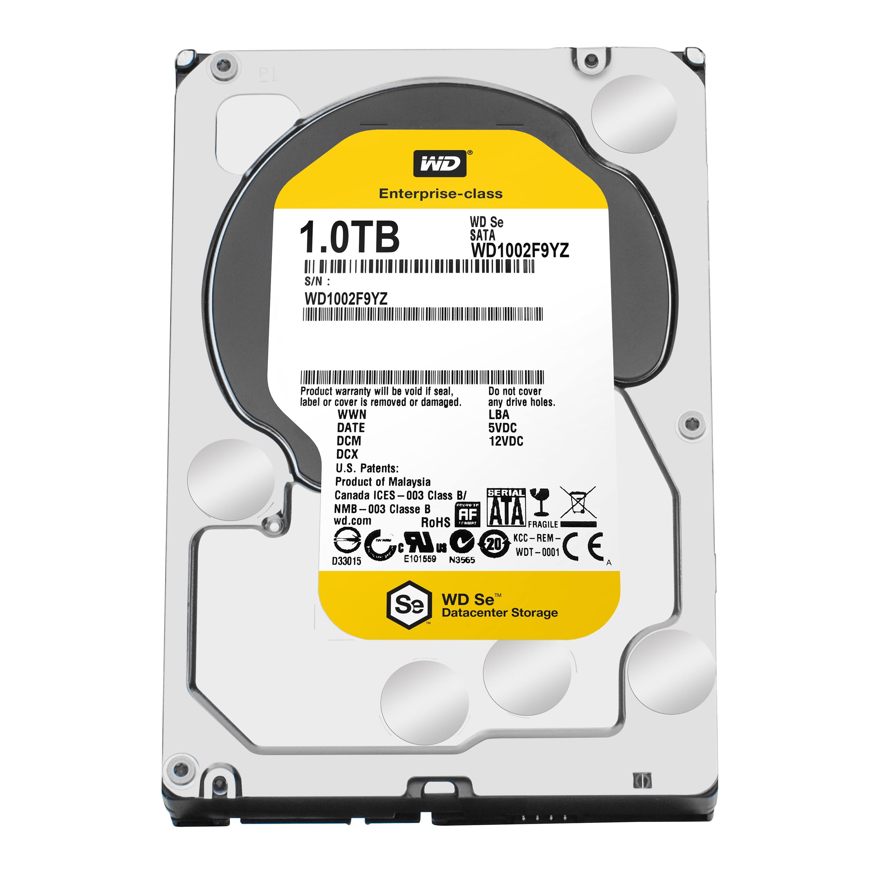 WD SE WD1002F9YZ 1 TB 3.5x22 Internal Hard Drive - SATA