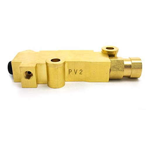 PV2 Brass Proportioning Valve Disc/Drum Disc Front Drum Rear Brake 172-1353 PV71 Fit for GM Street Rod Classic Car & Truck
