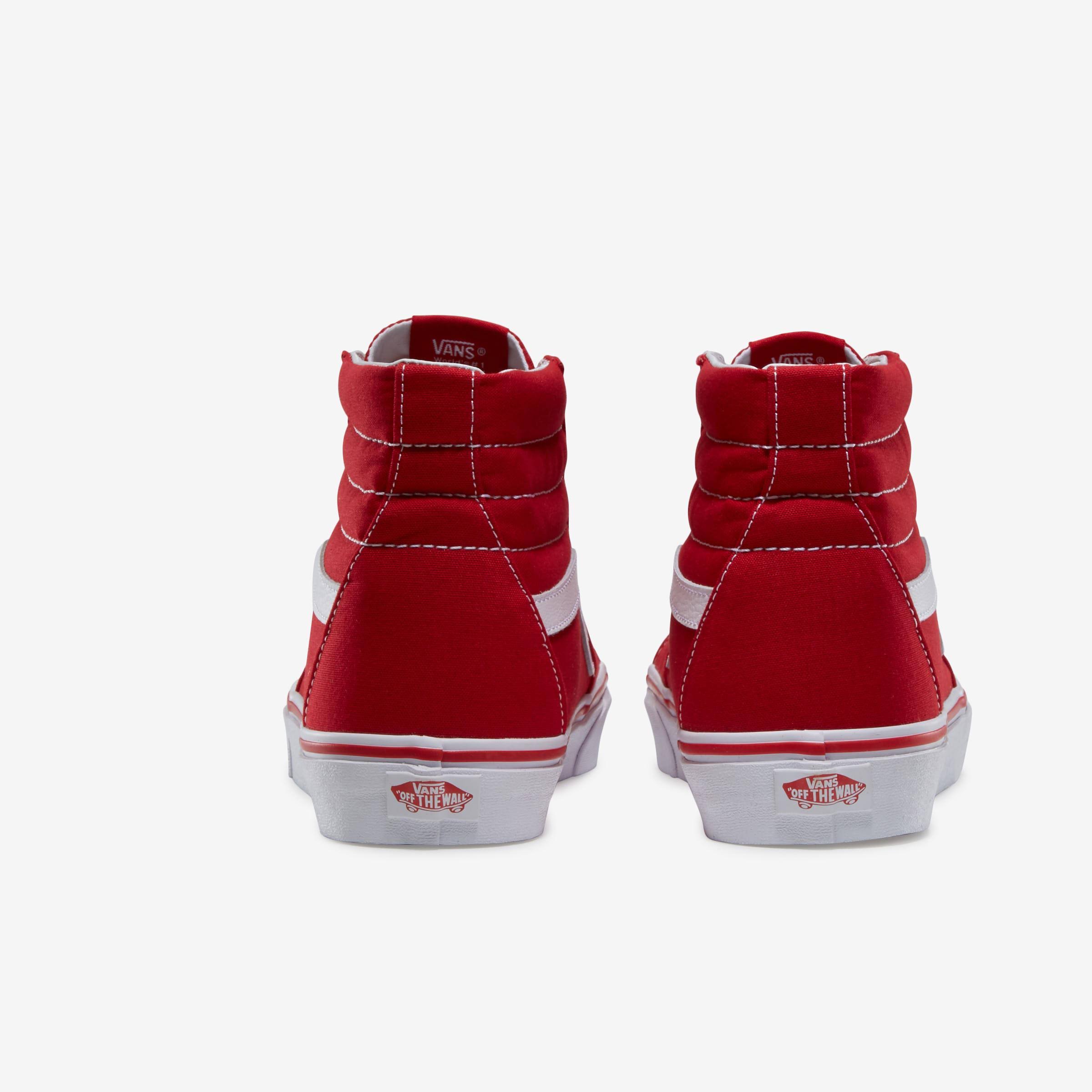 Vans Canvas Sk8-Hi (Red)