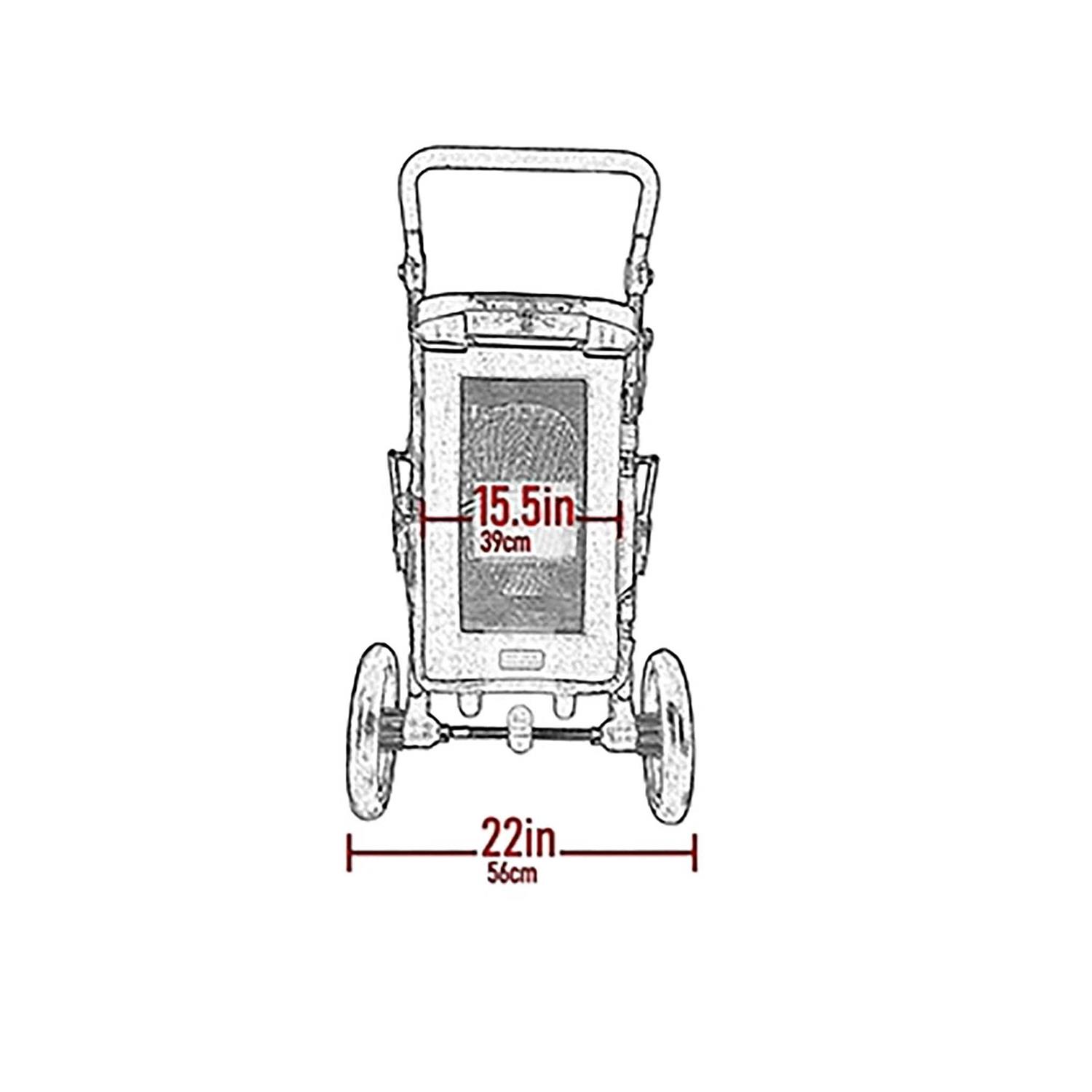 Pet Gear No-Zip Excursion Stroller - Pet Supplies online store