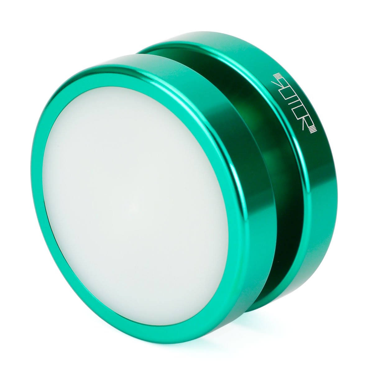 Huatian Yo-Yo Rotor Yoyo - 6061 Aluminum with Pom Plastic Delrin- Infinite Fun u0026 Enjoyment, Green with White Cap