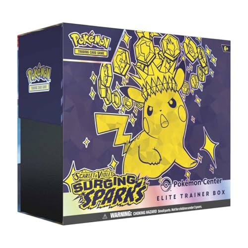 Pokemon TCG: Scarlet & Violet-Surging Sparks Pokemon Center Elite Trainer Box