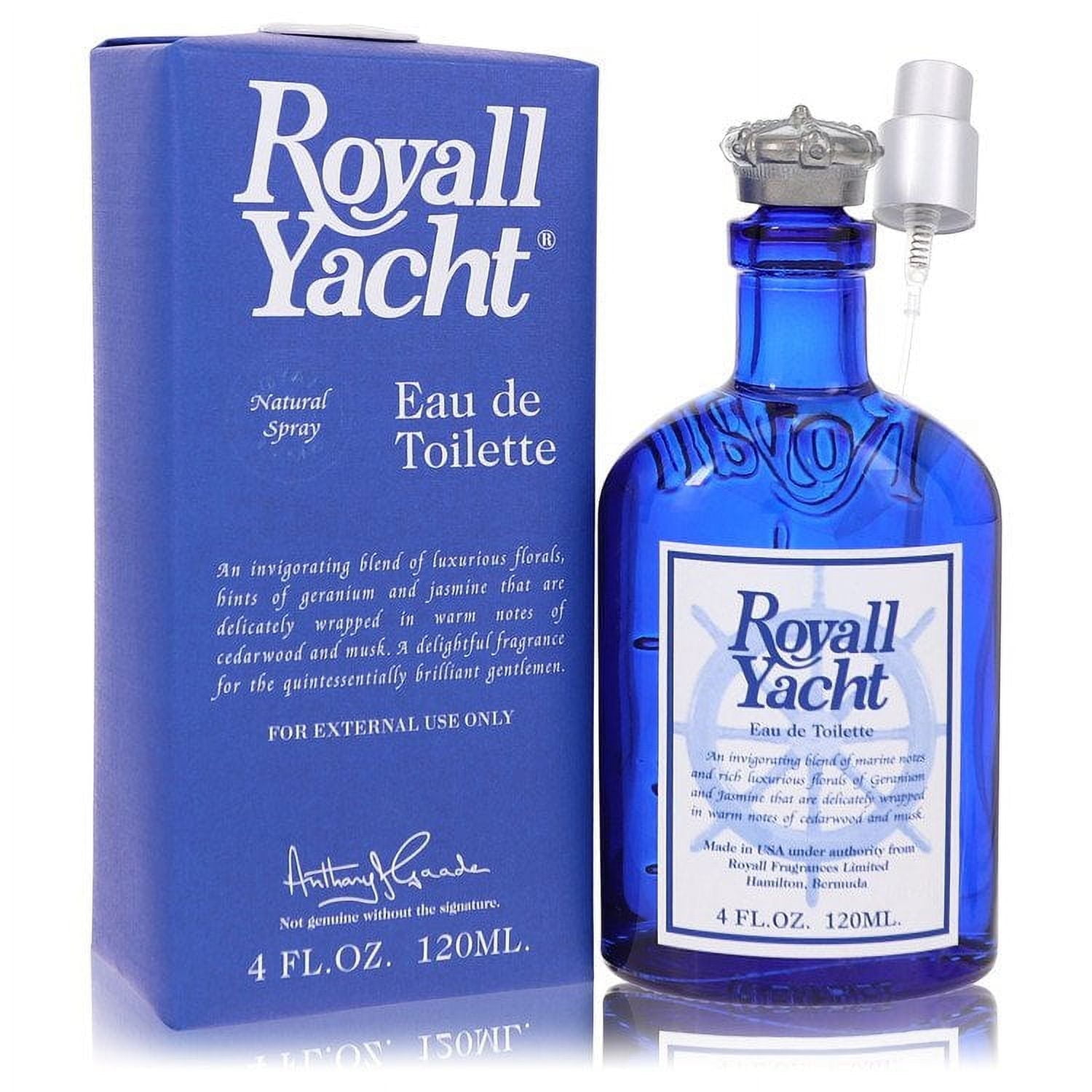 Royall Yacht by Royall Fragrances Eau De Toilette Spray 4 oz Pack of 3