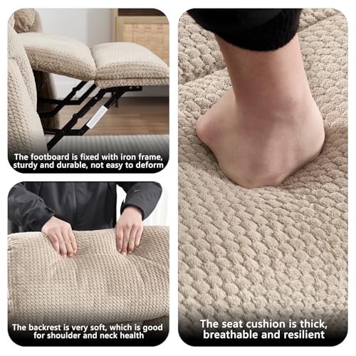CANMOV 46" Wide Oversize Power Lift Recliner Chair, Extra Large Electric Lift Recliners for Elderly Big